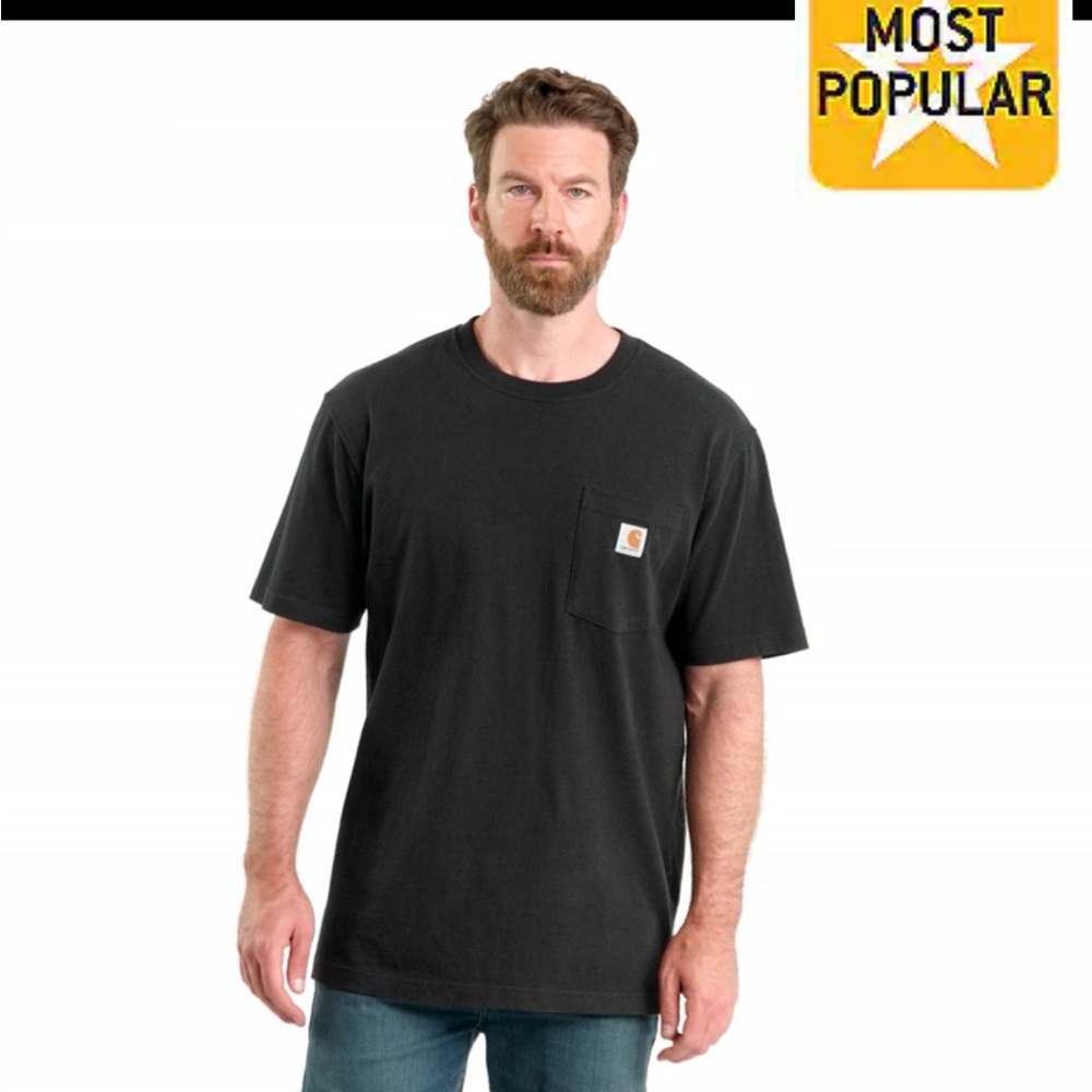 COPY - CARHARTT LOOSE FIT HEAVYWEIGHT SHORT-SLEEVE POCKET T-SHIRT